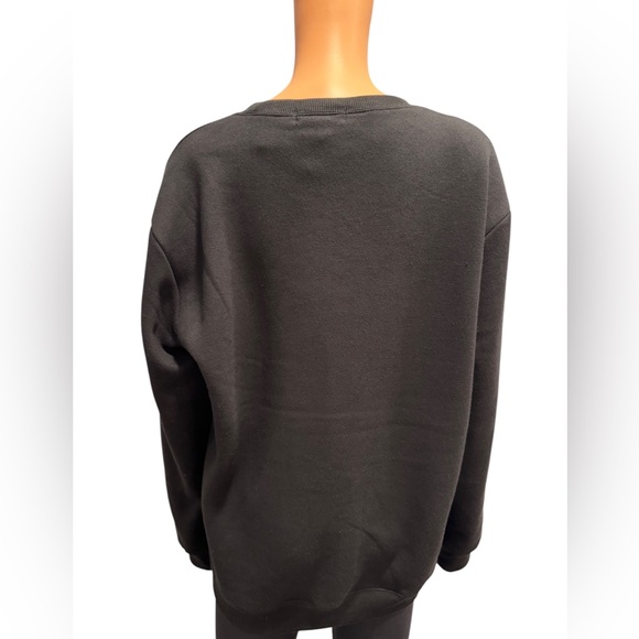 VINYL ICONS Blondie Heart Of Glass  Black Comfy Sweatshirt Heart Skeleton Medium - Picture 5 of 5